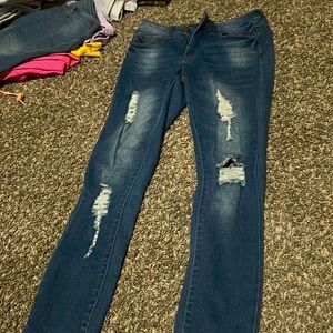 Mid rise jeans